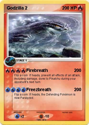 Pokemon Godzilla 2