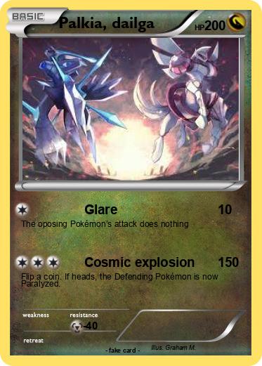 Pokemon Palkia, dailga