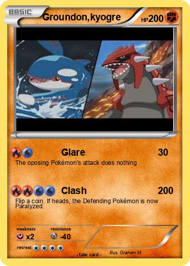 Pokemon Groundon,kyogre