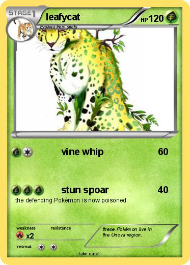 Pokemon leafycat