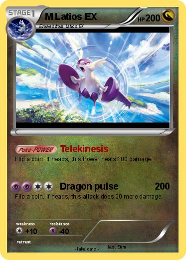 Pokemon M Latios EX