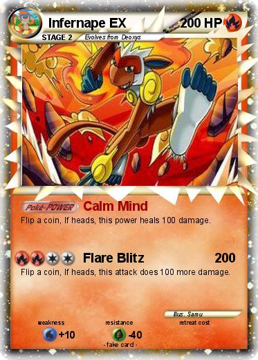 Pokemon Infernape EX