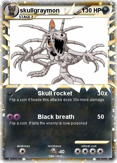 Pokemon skullgraymon