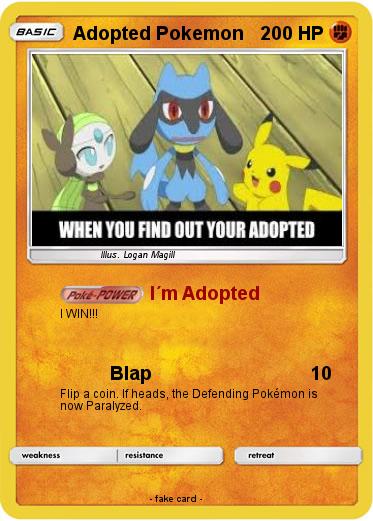 Pokemon Adopted Pokemon