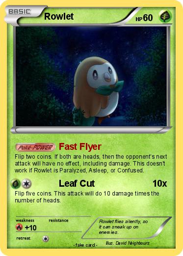 Pokemon Rowlet
