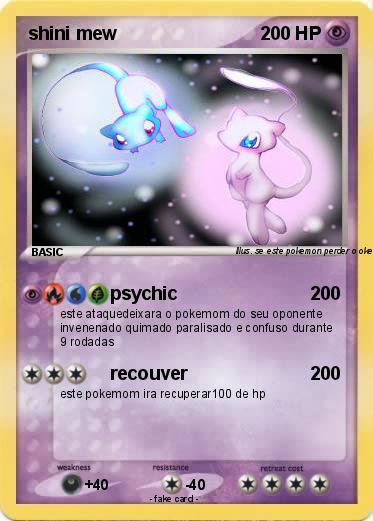 Pokemon shini mew
