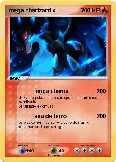 Pokemon mega charizard x