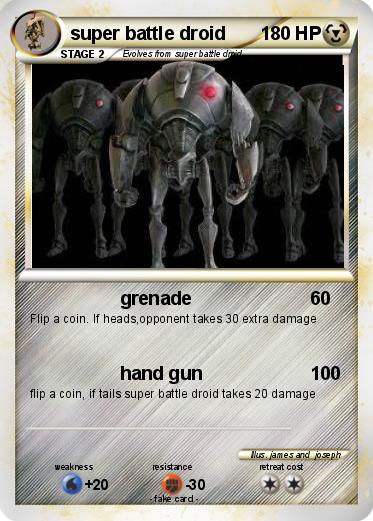 Pokemon super battle droid