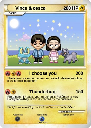 Pokemon Vince & cesca
