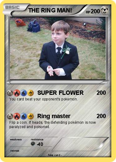 Pokemon THE RING MAN!