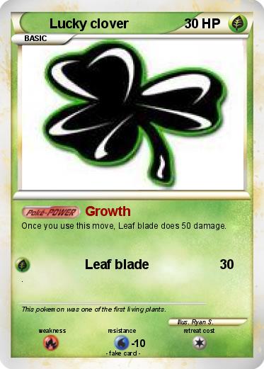 Pokemon Lucky clover