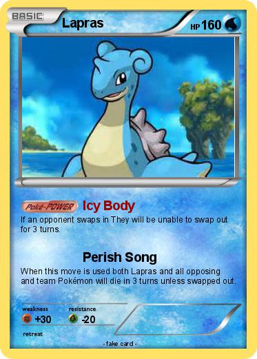 Pokemon Lapras