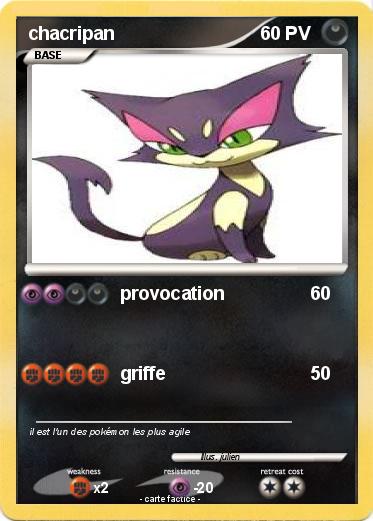 Pokemon chacripan