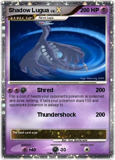 Pokemon Shadow Lugua