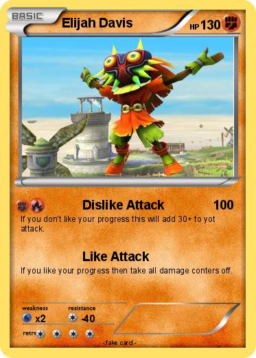 Pokemon Elijah Davis