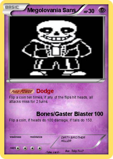 Pokemon Megolovania Sans