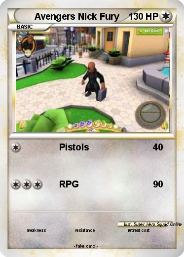Pokemon Avengers Nick Fury