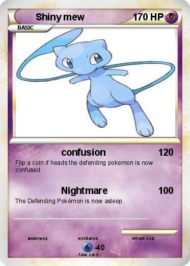 Pokemon Shiny mew