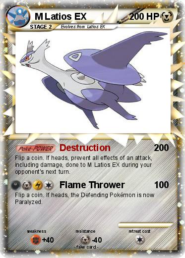 Pokemon M Latios EX