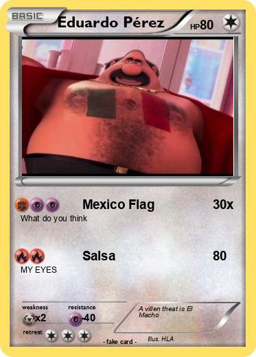 Pokemon Eduardo Pérez