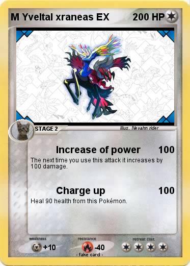 Pokemon M Yveltal xraneas EX