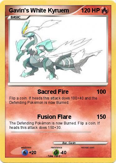 Pokemon Gavin's White Kyruem