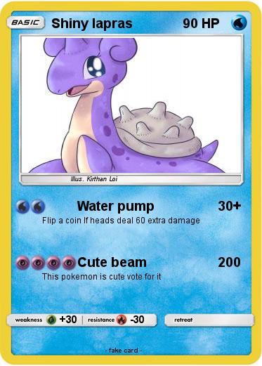 Pokemon Shiny lapras