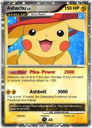 Pokemon Ashachu