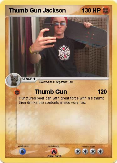 Pokemon Thumb Gun Jackson