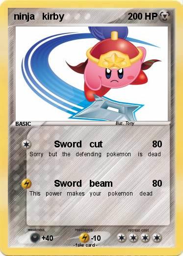 Pokemon ninja   kirby