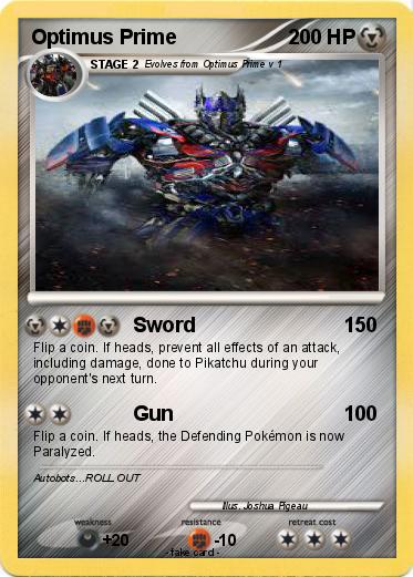 Pokemon Optimus Prime