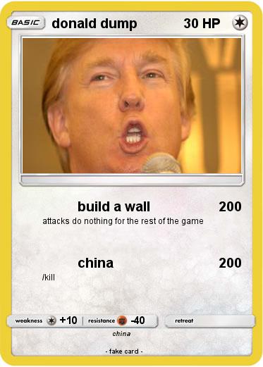 Pokemon donald dump