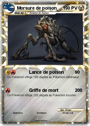 Pokemon Morsure de poison
