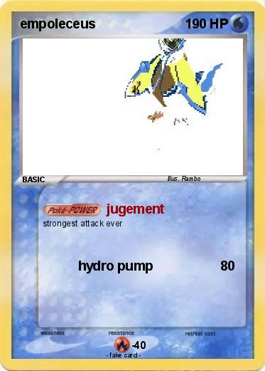 Pokemon empoleceus