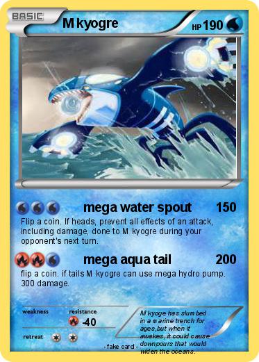 Pokemon M kyogre