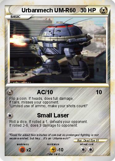 Pokemon Urbanmech UM-R60