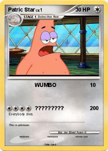 Pokemon Patric Star