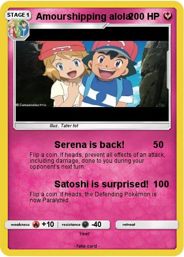 Pokemon Amourshipping alola!