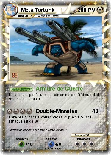 Pokemon Meta Tortank