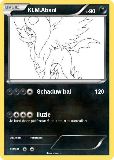 Pokemon Kl.M.Absol