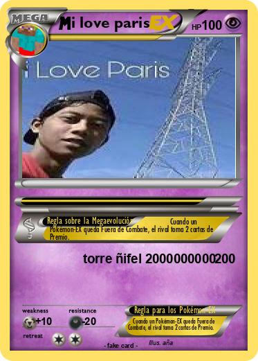 Pokemon i love paris