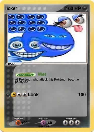 Pokemon licker