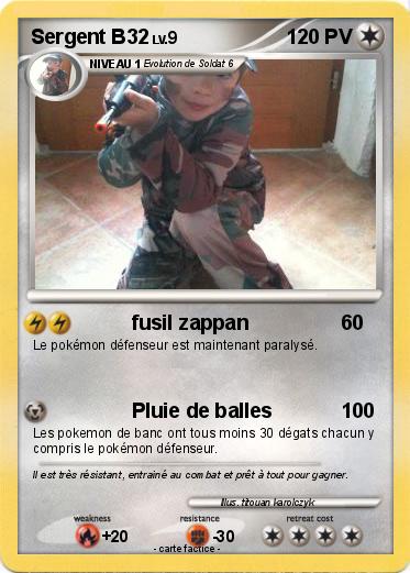 Pokemon Sergent B32