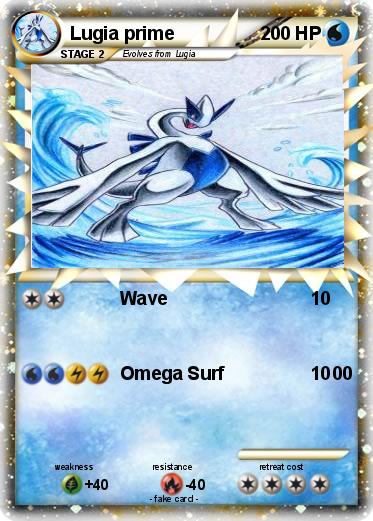 Pokemon Lugia prime