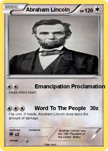 Pokemon Abraham Lincoln