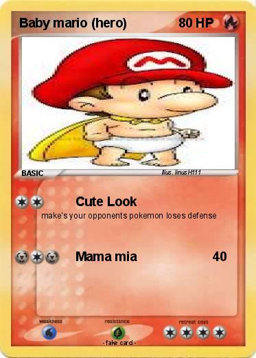 Pokemon Baby mario (hero)