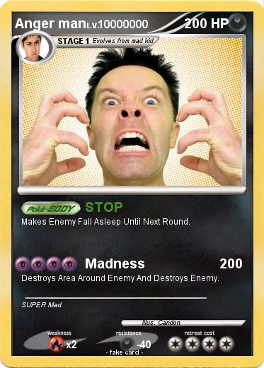 Pokemon Anger man