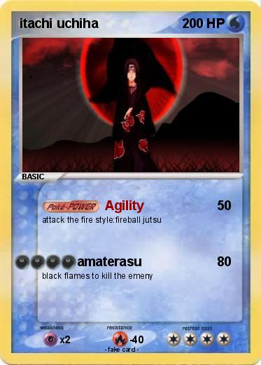 Pokemon itachi uchiha