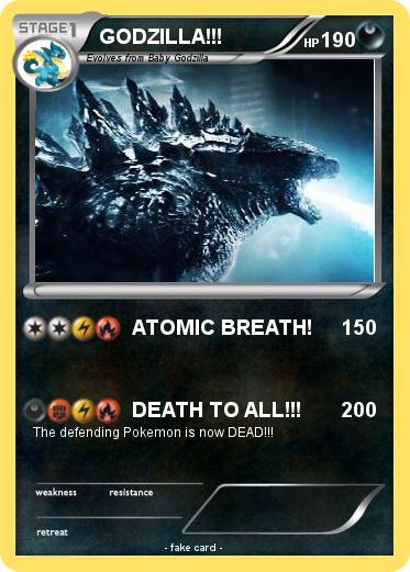 Pokemon GODZILLA!!!