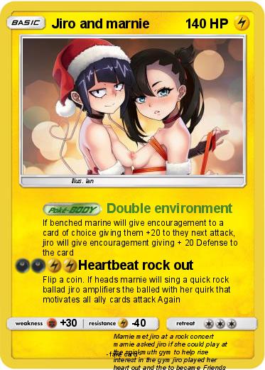 Pokemon Jiro and marnie